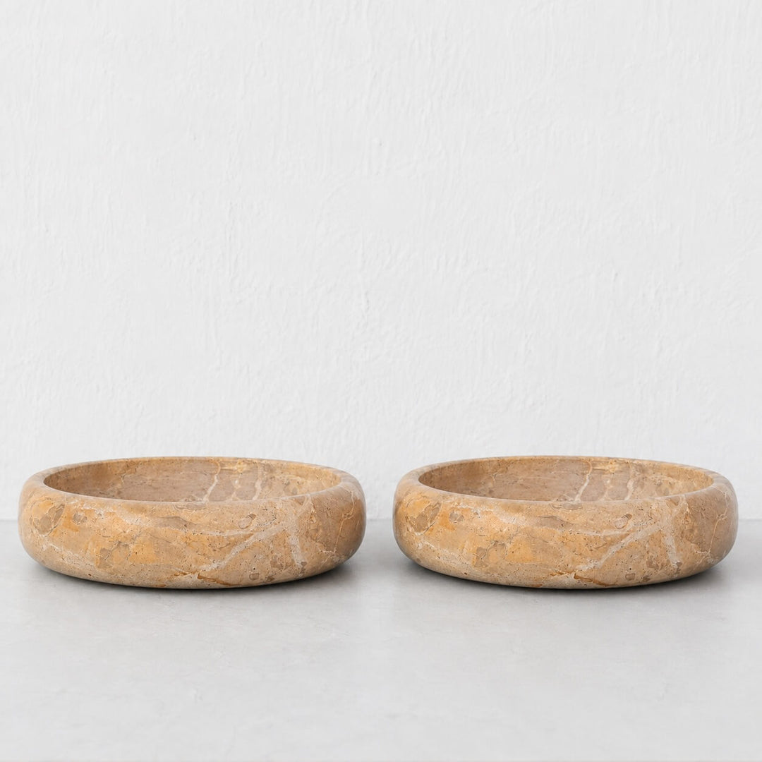 XENA BOWL  |  25CM  |  CAPRI BEIGE MARBLE