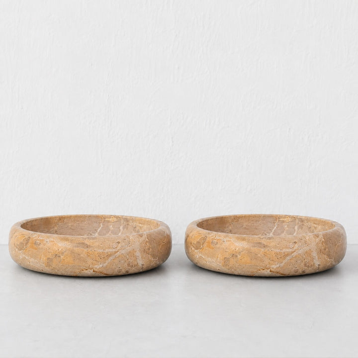XENA BOWL  |  25CM  |  CAPRI BEIGE MARBLE