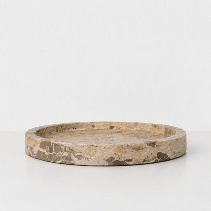 XENA SERVING TRAY  |  25CM  |  CAPRI BEIGE MARBLE