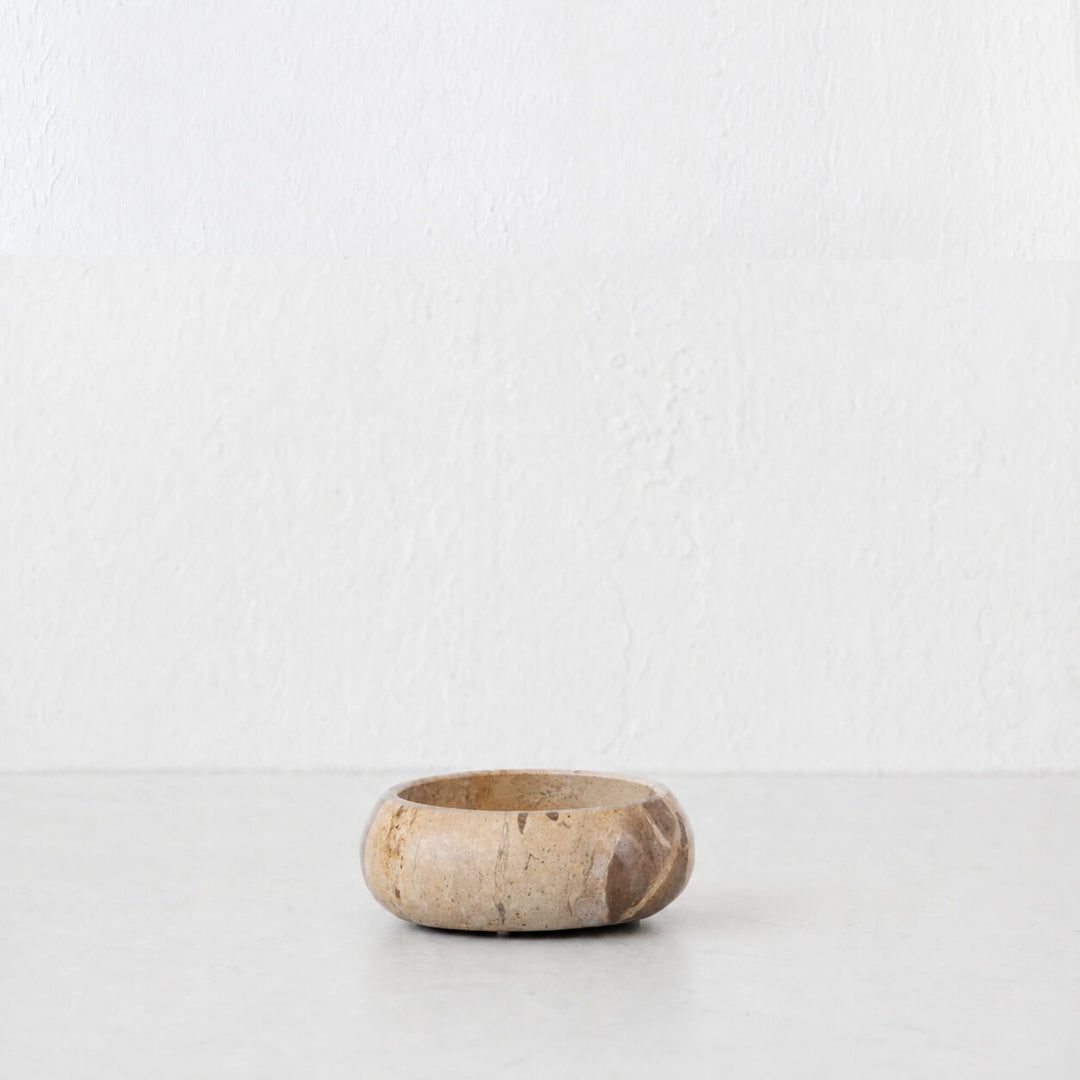 XENA BOWL  |  12CM  |  CAPRI BEIGE MARBLE