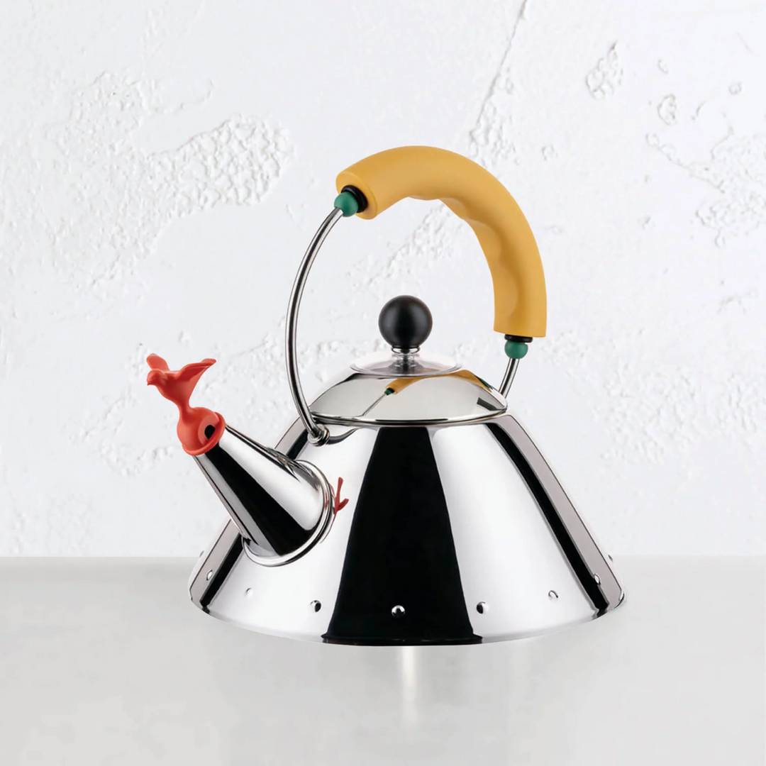 ALESSI  |  MICHAEL GRAVES BIRD WHISTLE KETTLE 9093  |  YELLOW
