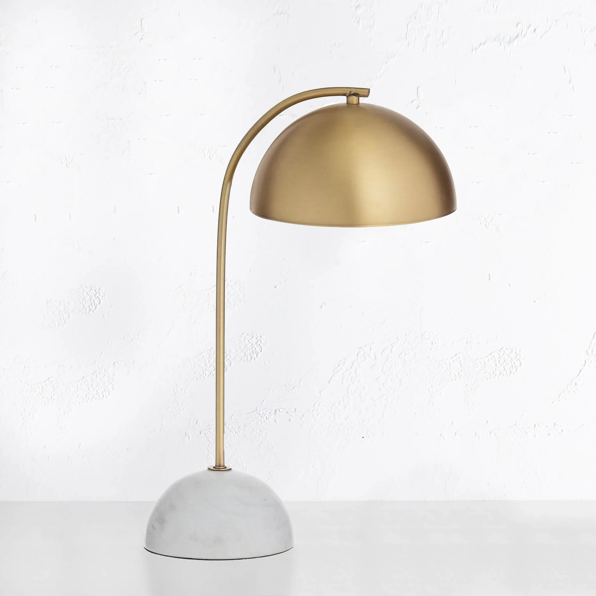 Gold and online marble floor lamp