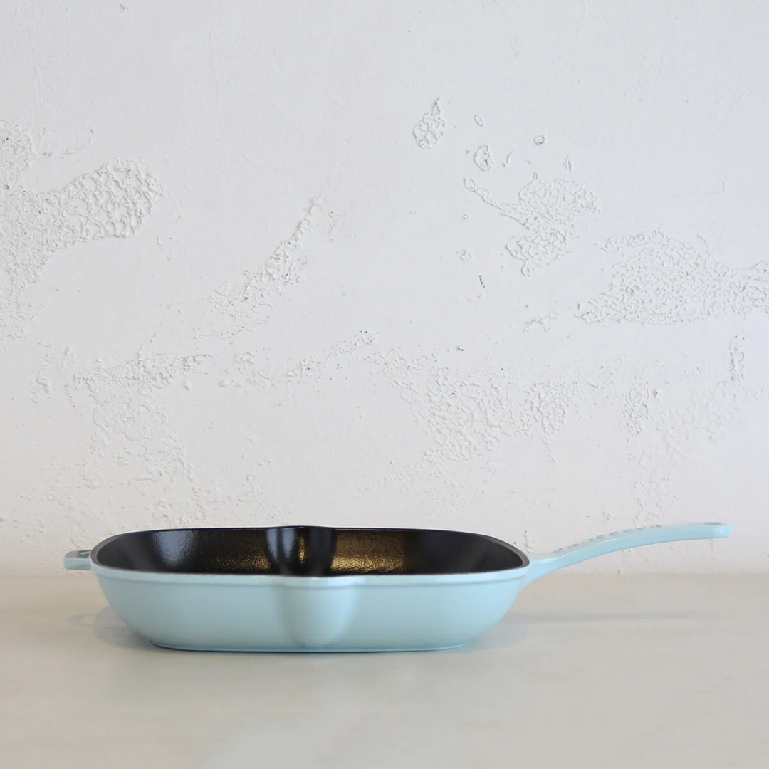 CHASSEUR  |  SQUARE GRILL PAN  |  DUCK EGG BLUE  |  25CM