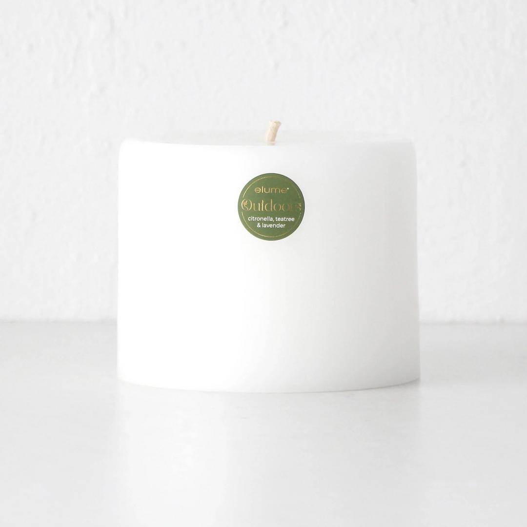 ELUME  |  CITRONELLA CANDLE BUNDLE X2  |  150HRS  |  CITRONELLA + TEA TREE + LAVENDER