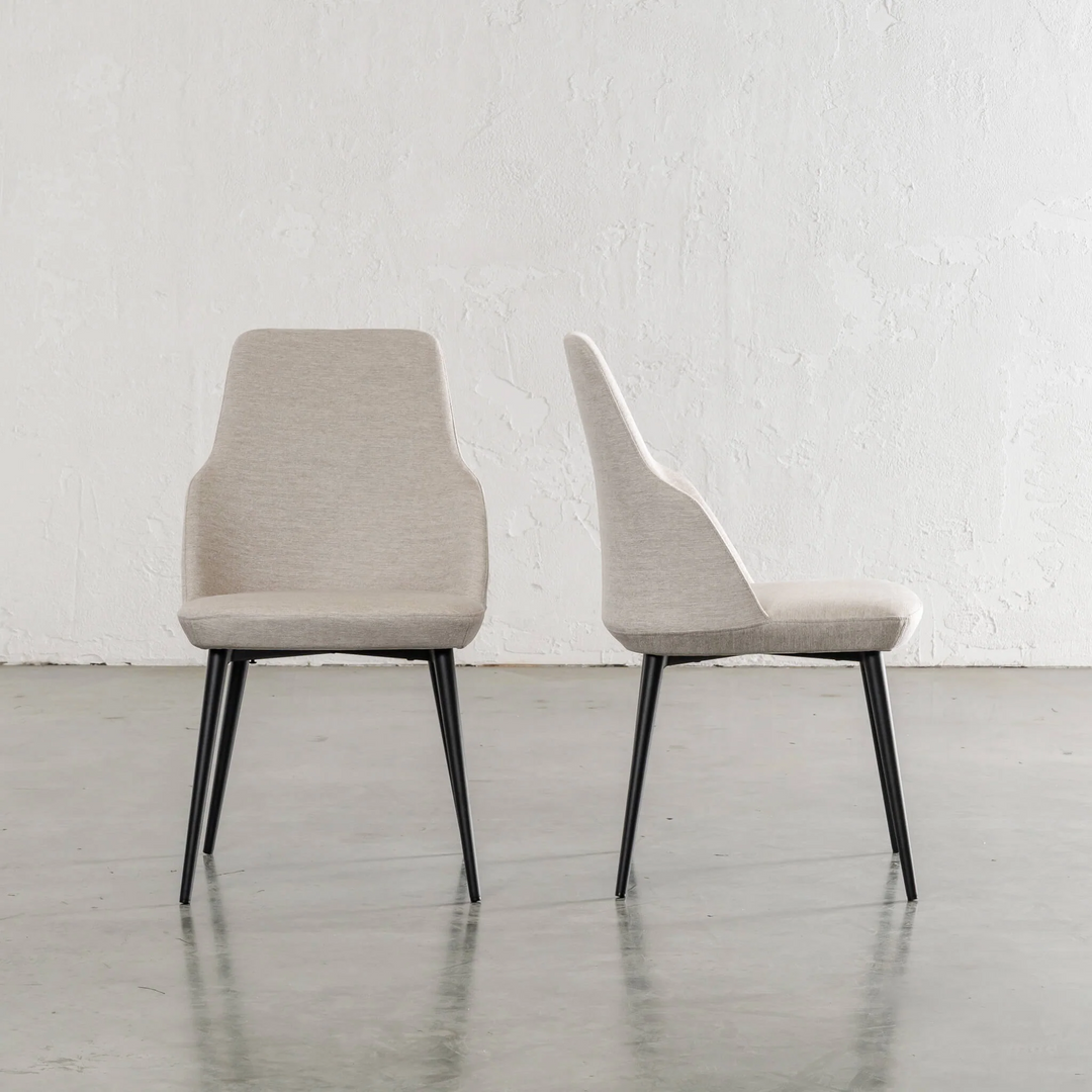JAKOB DINING CHAIR | BUNDLE + SAVE | HERRING SAND LUXE TWILL
