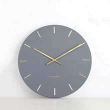 ONE SIX EIGHT LONDON  |  LUCA WALL CLOCK  |  CHARCOAL & GOLD  |  40CM