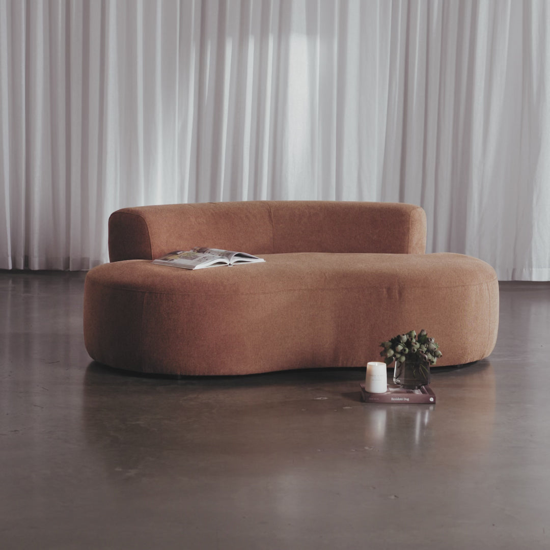 PILOTI WENDORF DAYBED SOFA  |  BURNT UMBER RUST