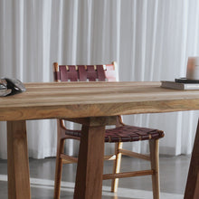 FLORENCE OVAL RECLAIMED TEAK INDOOR DINING TABLE  |  260CM