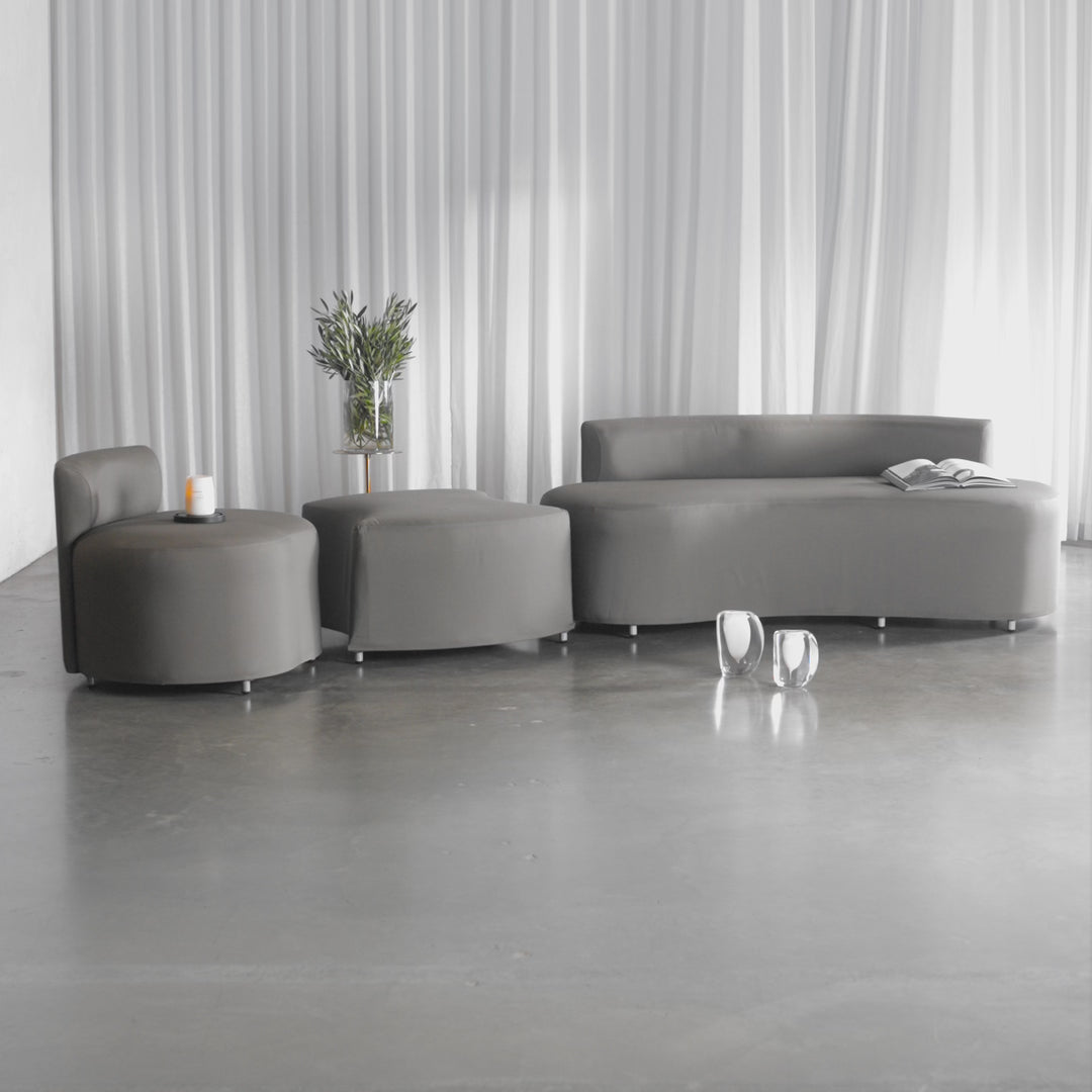 LAS COSTES OUTDOOR 3 PIECE LOUNGE BUNDLE  |  PORTLAND STONE