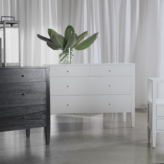 AMARA CONRAD DRESSER  |  WHITE  + BLACK COLLECTION |  120CM