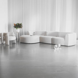 FARO ARMCHAIR + SOFA |  PEBBLE BAY MIST