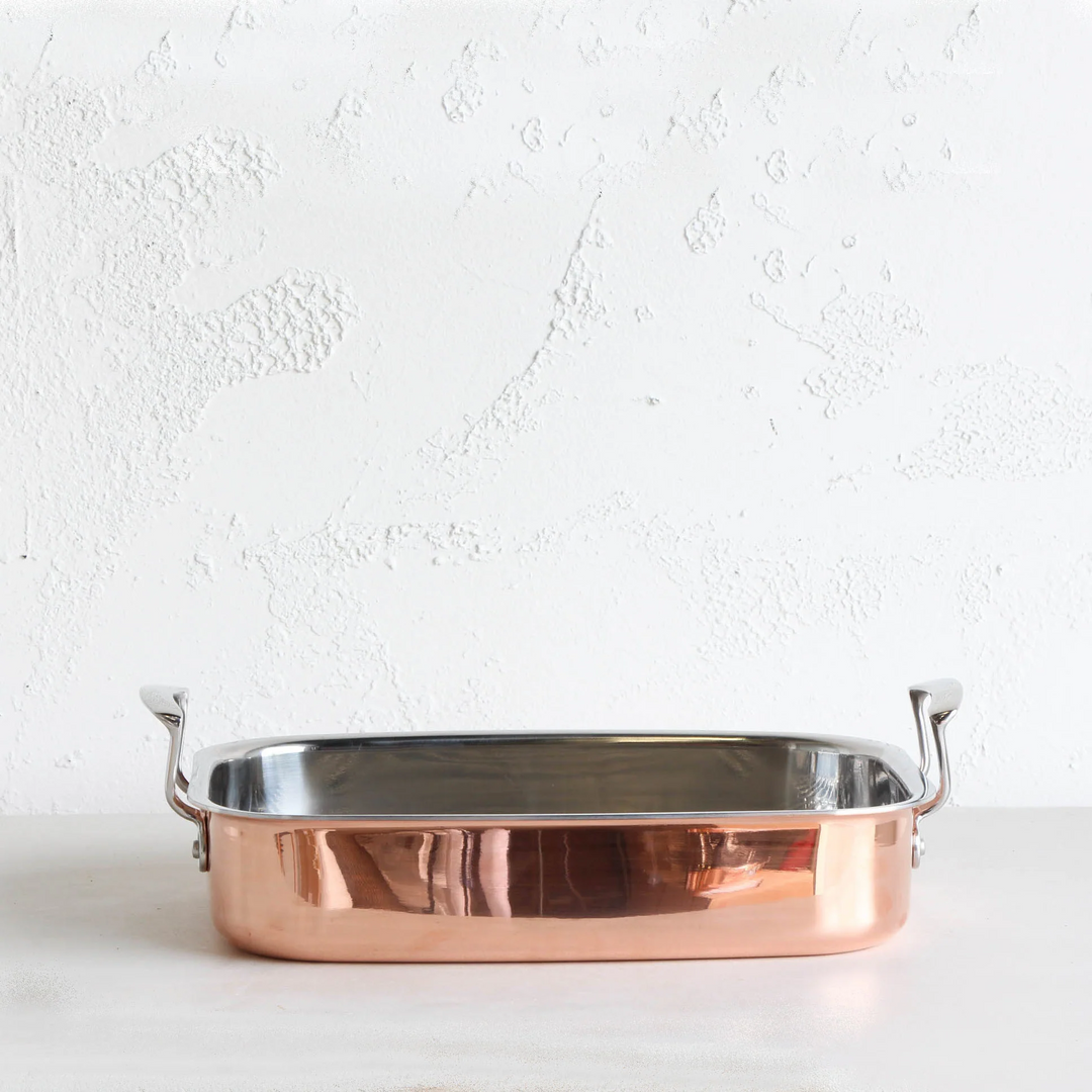 CHASSEUR COPPER ROASTER WITH RACK  |  INDUCTION  |  35CM