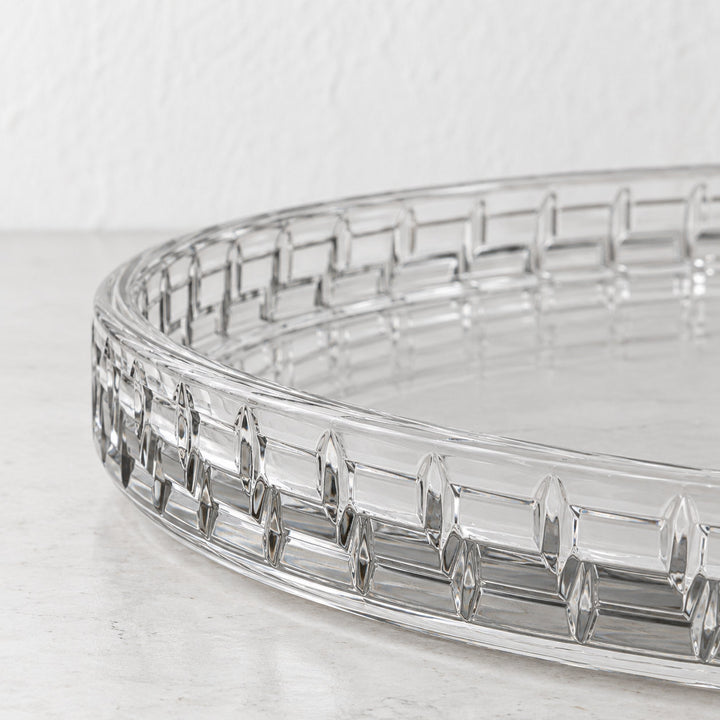 SAINT CLEMENT DOME CAKE PLATE  |  26.5CM  |  GLASS
