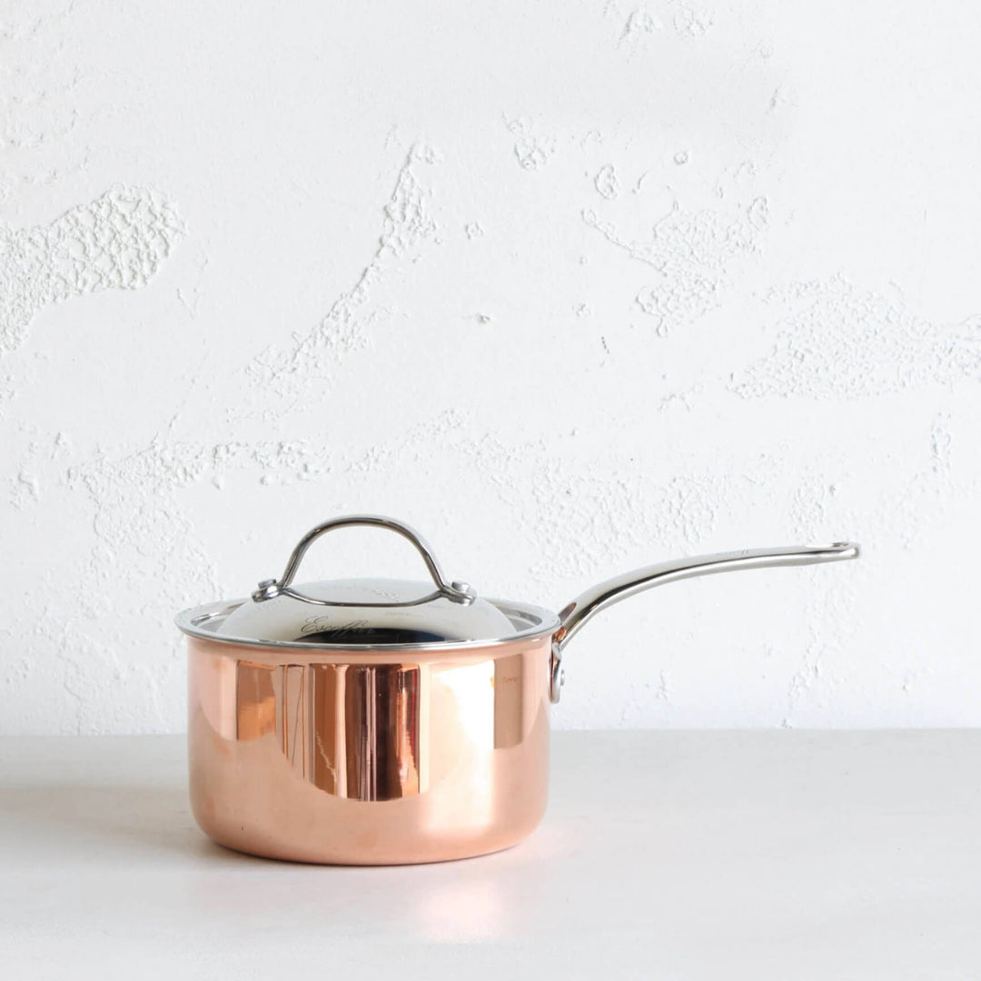 CHASSEUR COPPER COVERED SAUCEPAN  |  INDUCTION  |  20CM  |  3L