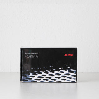 ALESSI  |  FORMA CHEESE GRATER  |  STAINLESS STEEL + BLACK