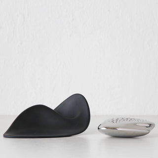 ALESSI  |  FORMA CHEESE GRATER  |  STAINLESS STEEL + BLACK
