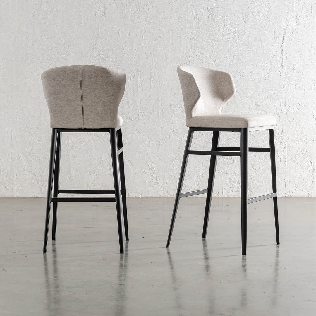 ANDERS BAR CHAIR  |  BUNDLE + SAVE  |  HERRING SAND LUXE TWILL