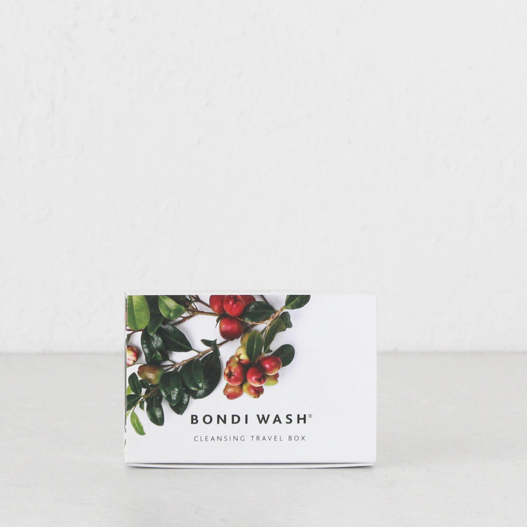 BONDI WASH  |  CLEANSING HAIR TRAVEL BOX  |  SET OF 4