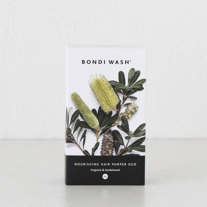 BONDI WASH  |  HAIR PAMPER NOURISHING DUO  |  FRAGONIA + SANDALWOOD