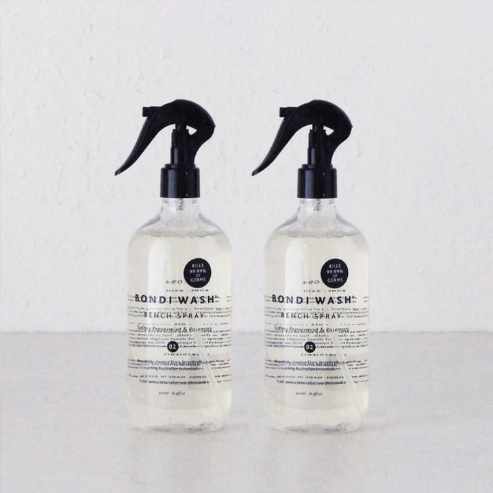 BONDI WASH BENCH SPRAY | BUNDLE X 2 | SYDNEY PEPPERMINT & ROSEMARY