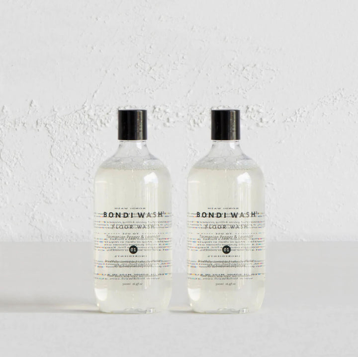 BONDI WASH FLOOR WASH BUNDLE | SET OF 2 | TASMANIAN PEPPER & LAVENDER