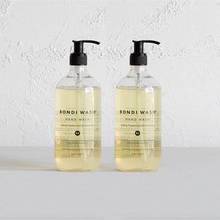 BONDI WASH HAND WASH BUNDLE  |  SET OF 2  |  SYDNEY PEPPERMINT & ROSEMARY