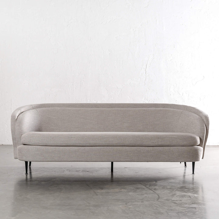 CARSON CURVE 3 SEATER SOFA  |  JOVAN EARTH UNSTYLED