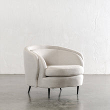 CARSON CURVE ARM CHAIR  |  JOVAN DOVE UNSTYLED