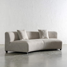 CARSON CONTEMPO CURVED MODULAR SOFA  |  JOVAN EARTH  |  UNSTYLED