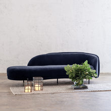 CARSON CURVE DAYBED SOFA  |  MIDNIGHT INK