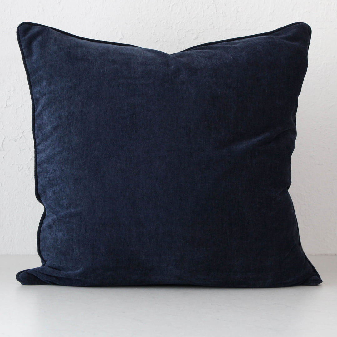 CARSON CUSHION  |  60 x 60  |  MIDNIGHT INK