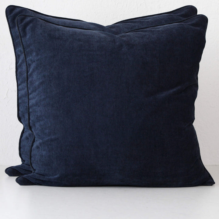 CARSON CUSHION BUNDLE X2 |  60 x 60  |  MIDNIGHT INK