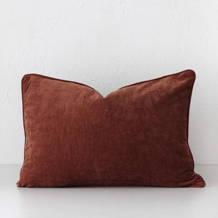 CARSON CUSHION  |  40 x 60  |  TERRA RUST