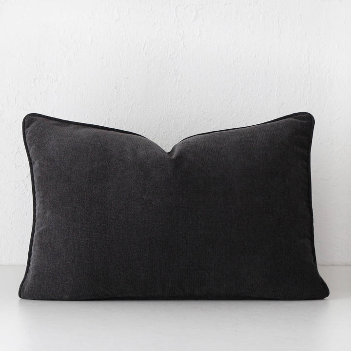 CARSON CUSHION  |  40 x 60  |  CHARCOAL