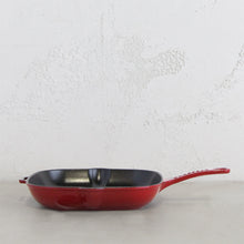 CHASSEUR  |  SQUARE GRILL PAN  |  LIMITED EDITION BORDEAUX RED  |  25CM