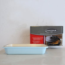 CHASSEUR  |  ROASTING PAN  |  DUCK EGG BLUE  |   FRENCH ENAMEL COOKWARE