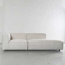 COBURG CHAISE LOUNGE CHAIR  |  STOWE WHITE FRONT VIEW