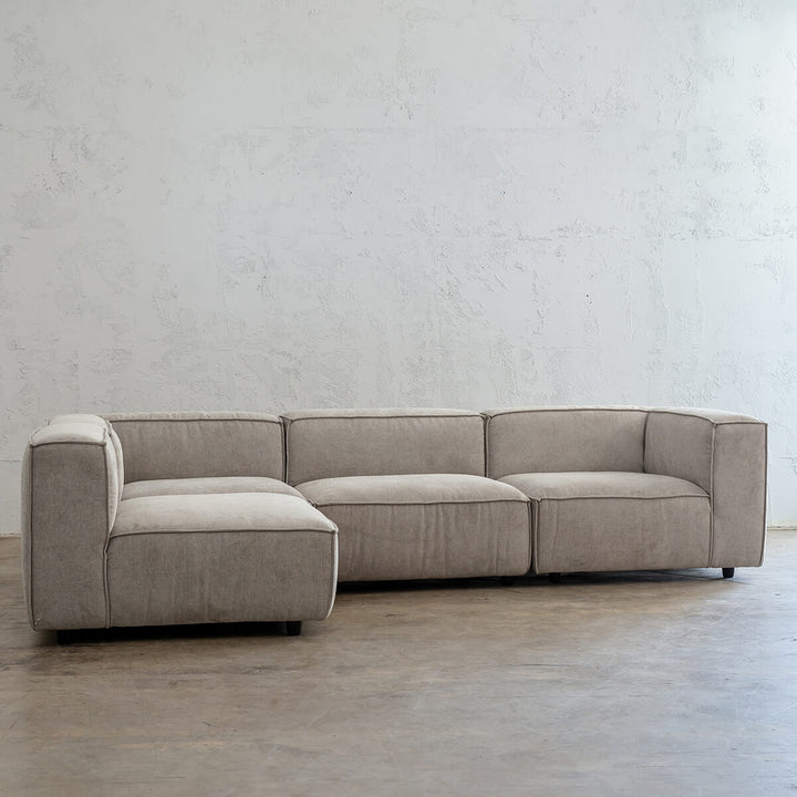 COBURG MODULAR SOFA   |  FLAGSTONE ASH   |  LOUNGE FURNITURE LH MODULE