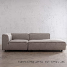 COBURG CHAISE LOUNGE CHAIR | FLAGSTONE ASH RIGHT HAND