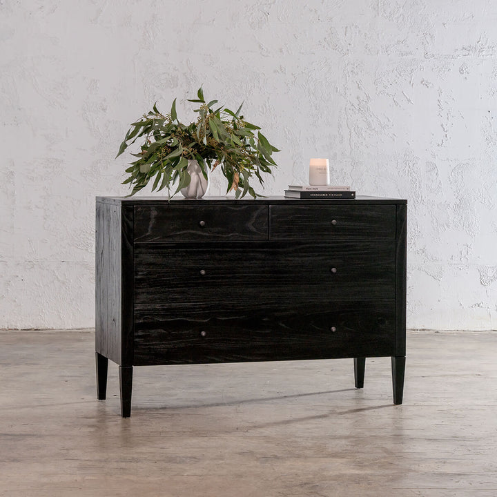 AMARA CONRAD DRESSER  |  BLACK GRAIN  |  120CM