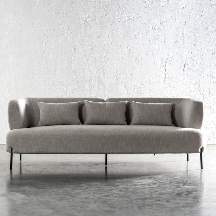 COSTERA 3 SEATER SOFA  |  JOVAN EARTH MINIMAL WITH CUSHIONS