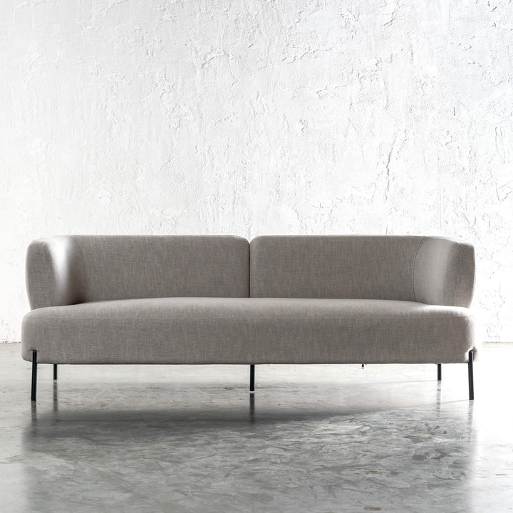 COSTERA 3 SEATER SOFA  |  JOVAN EARTH MINMAL NO CUSHIONS