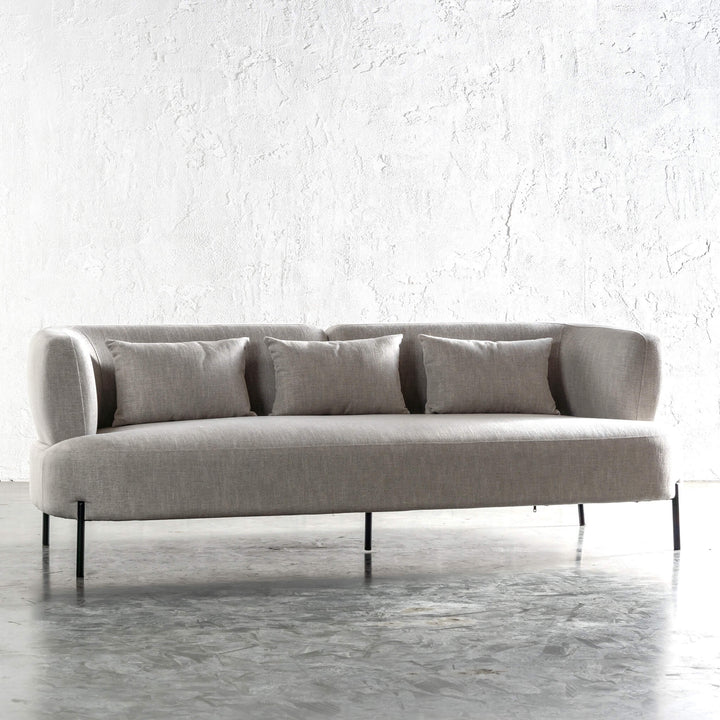 COSTERA 3 SEATER SOFA  |  JOVAN EARTH MINIMAL