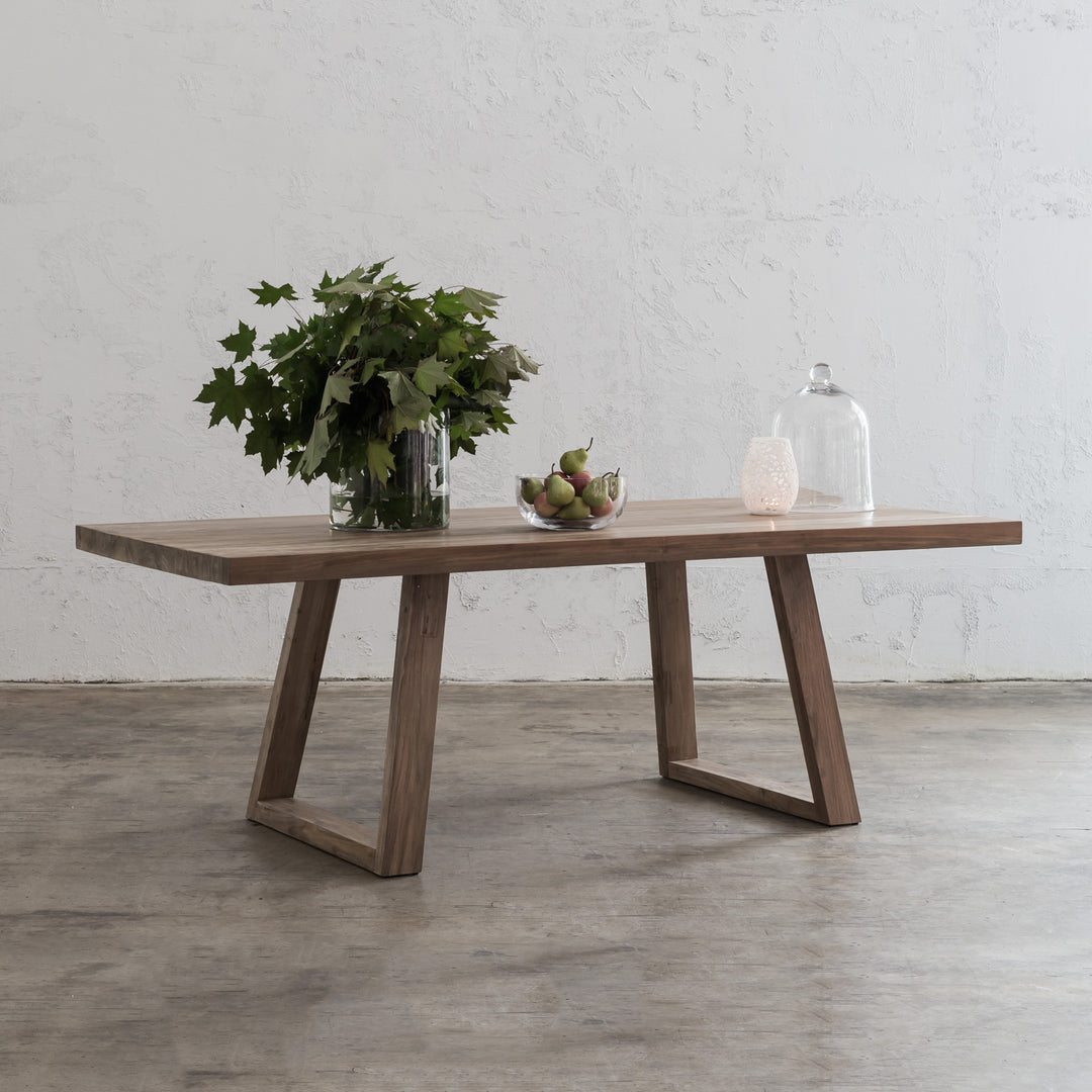 DALTON SCANDI LEG RECLAIMED TEAK INDOOR DINING TABLE  |  2.2M  |  2.6M  |  3M