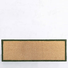 PRE ORDER | LIVING BY DESIGN EXCLUSIVE | OLIVE GREEN FRENCH BORDER DOORMAT | 120CM x 40CM
