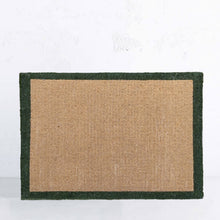 PRE ORDER | LIVING BY DESIGN EXCLUSIVE | OLIVE GREEN FRENCH BORDER DOORMAT | 90CM x 66CM