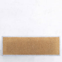 PRE ORDER | LIVING BY DESIGN EXCLUSIVE | WHITE FRENCH BORDER DOORMAT | 120CM x 40CM