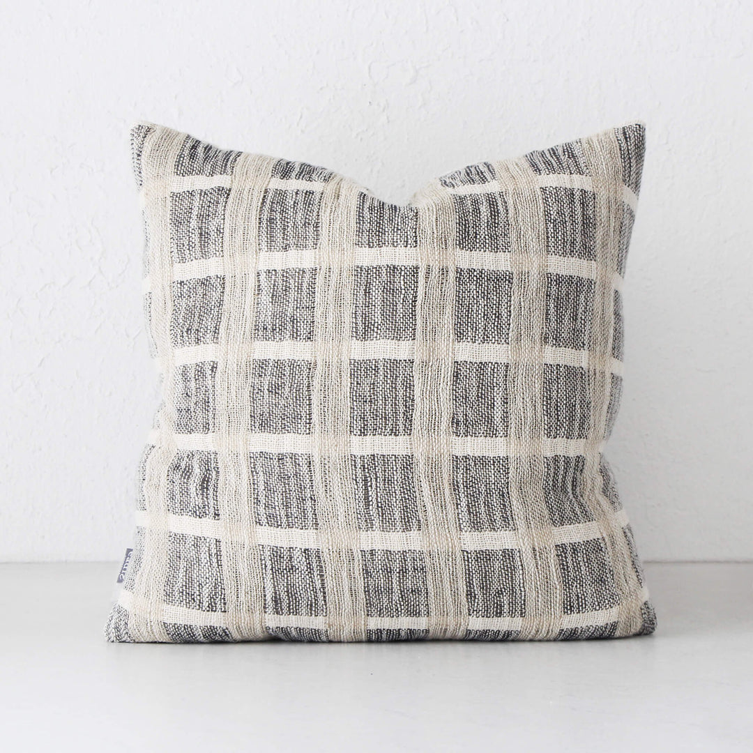 PETRA LINEN CUSHION  |   50 X 50   |  NATURAL