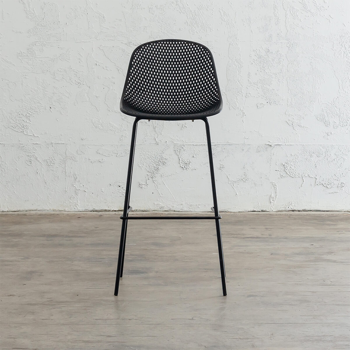 ETTA PLASTIC OUTDOOR BAR CHAIR INDOOR DINING OUTDOOR ENTERTAINING