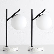 FLO TABLE LAMP  |  WHITE + BLACK  |  BUNDLE X 2